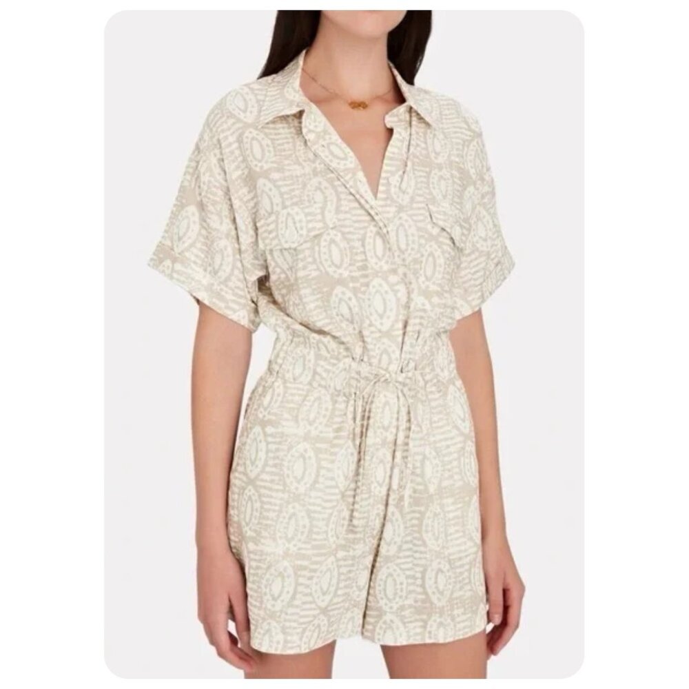 !! Intermix Piper Printed Popin Romper sz 00